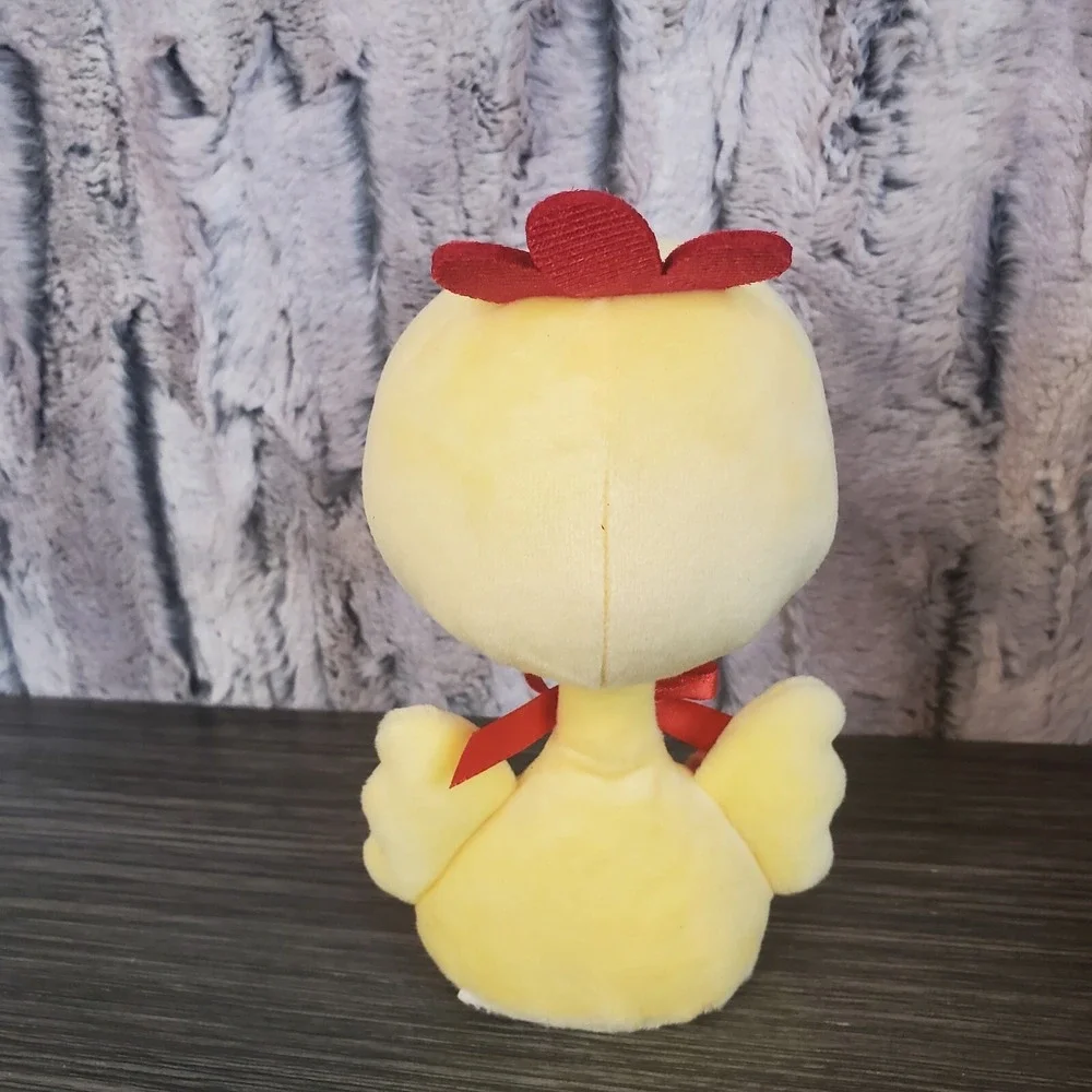 Metoo Yellow Plush Duck Bobblehead‎ Good Luck Stuffed Car Charm 7